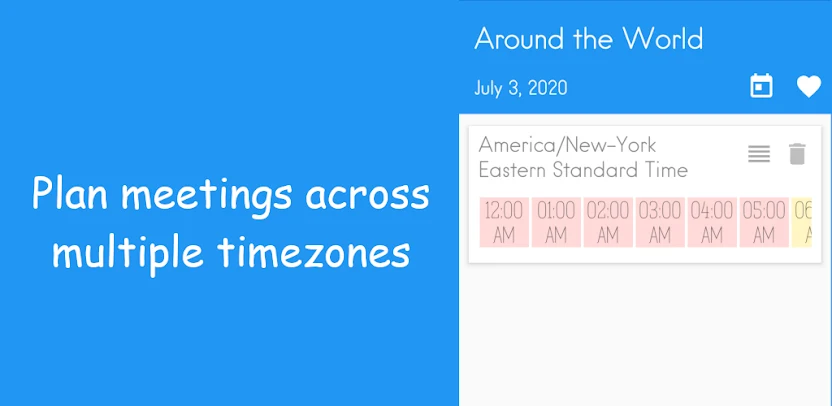 Around the World - Meeting Planner